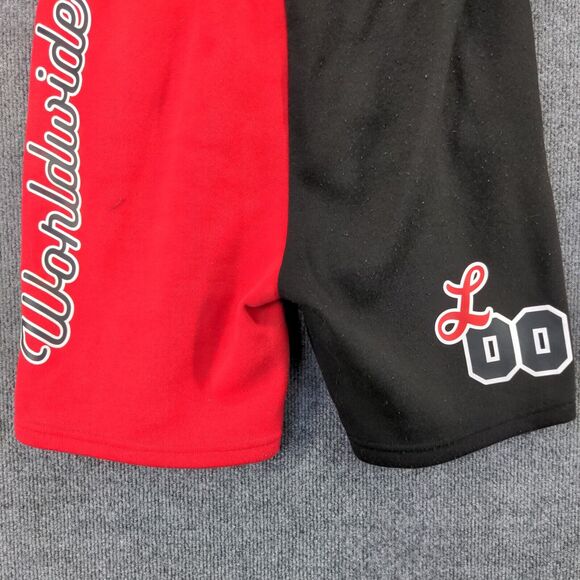 Brooklyn Cloth The Knit Short Mens Size M Red Black No Cap #21 Graphic Logo - Picture 9 of 13